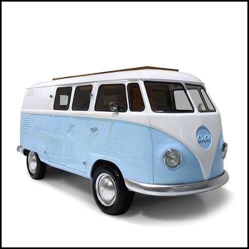 Lit PC - Wagen | Bed PC- Wagen - Close-up of a modern bed with a desk, perfect for small spaces - Pacific Compagnie.