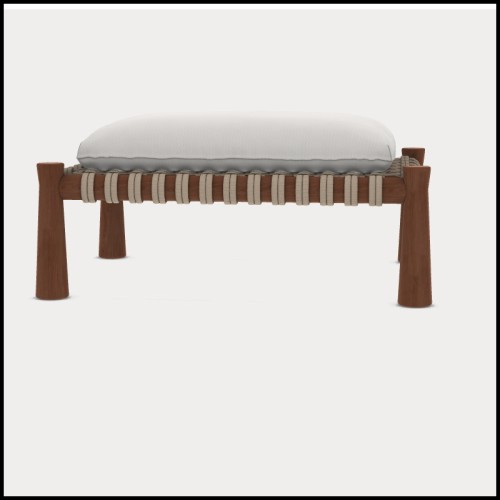 Outdoor Banc 30 - Guna 02 | Outdoor Charpoy 30 - Guna 02 - Guna 02 Garden Bench - Pacific Compagnie.