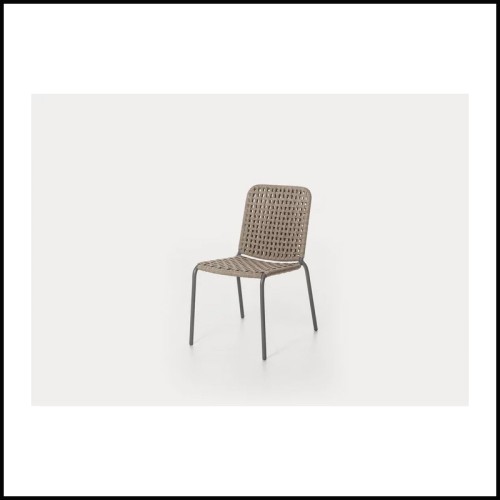 Outdoor Fauteuil  30 - STRAW 24 | Outdoor Armchair 30 - Straw 24/23 - Pation Straw Armchair - Pacific Compagnie.