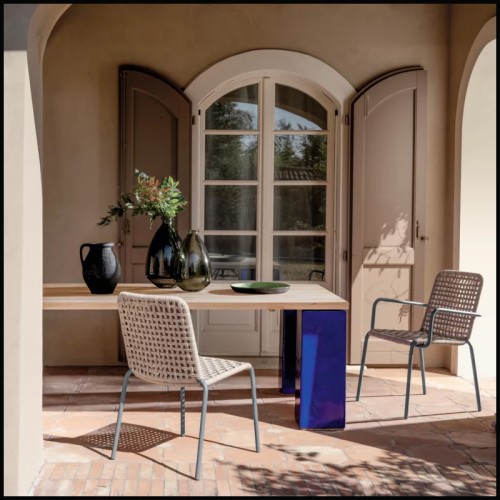 Outdoor Fauteuil  30 - STRAW 24 | Outdoor Armchair 30 - Straw 24/23 - Straw Outdoor Style - Pacific Compagnie.