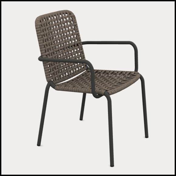 Outdoor Fauteuil  30 - STRAW 24 - Mobilier tendance - Pacific Compagnie.