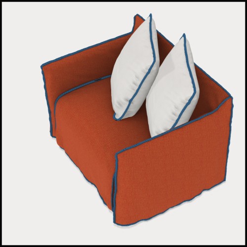 Causeuse rembourrée 30 - Ghost Out 09 | Upholstered Loveseat 30 - Ghost Out 09 - Comfortable Loveseat - Pacific Compagnie.