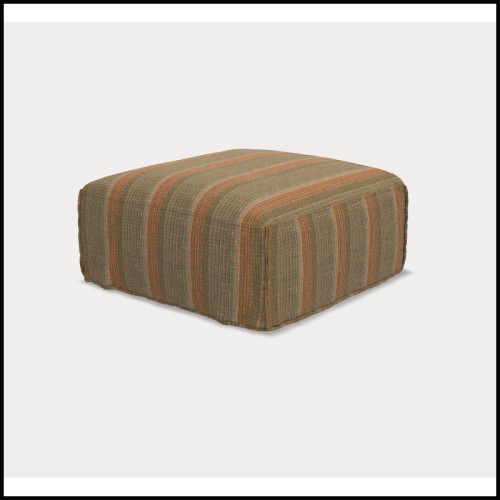 Outdoor Pouf 30 - Flair 01 | Modular single 30 - Flair 01 - Flair 01 outdoor decor - Pacific Compagnie.