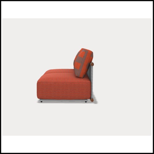 Modular Canapé Double 30 - Hashi 06 Outdoor - Structure robuste - Pacific Compagnie.