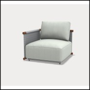 Canapé d'angle modulable 30 - Hashi 06 AN Outdoor - Outdoor luxe - Pacific Compagnie.