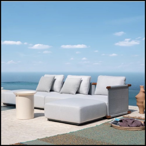 Canapé d'angle modulable 30 - Hashi 06 AN Outdoor | Garden Corner Sofa Set - Pacific Compagnie.