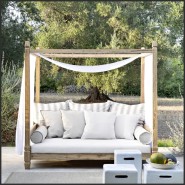 Canapé à Baldaquin 30 - Jeko 07 Outdoor | Canopy Sofa Ecoteck 30 - Jeko 07 - Stylish outdoor canopy sofa - Pacific Compagnie.