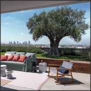 Chaise à bascule 30 - Hashi 09 | Rocking Chair 30 - Hashi 09 - Modern rocking chair - Pacific Compagnie.