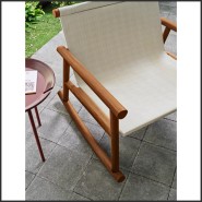 Chaise à bascule 30 - Hashi 09 | Rocking Chair 30 - Hashi 09 - Wooden Rocking chair detail - Pacific Compagnie.