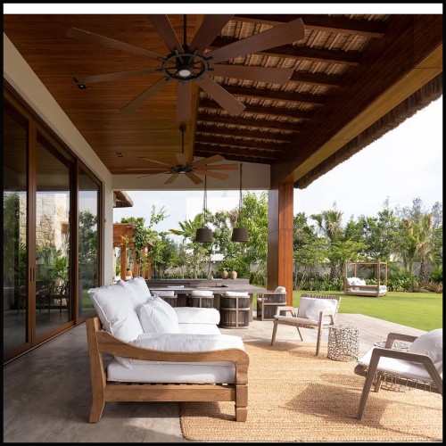 Canapé Outdoor 30 - Jeko 04, style chaleureux - Pacific Compagnie.