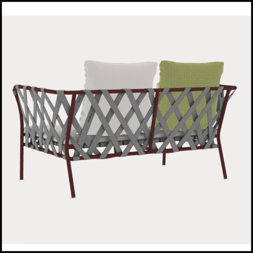 Canapé Outdoor 30 - Inout 852, dimensions causeuse - Pacific Compagnie.