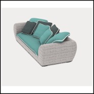 Canapé Outdoor 30 - Panda 03 | Sofa Outdoor Panda 03 - Panda 03 aluminium sofa - Pacific Compagnie.