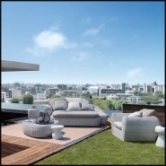 Canapé Outdoor 30 - Panda 04 | Sofa Outdoor 30 - Panda 04 - Panda 04 sofa cushions - Pacific Compagnie.
