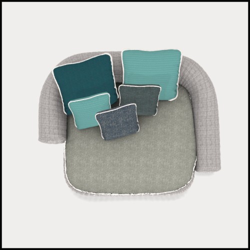 Canapé Outdoor 30 - Panda 04 | Sofa Outdoor 30 - Panda 04 - Contemporary sofa design - Pacific Compagnie.