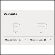 Table basse Outdoor 30 - Mediterraneo 41, design italien - Pacific Compagnie.