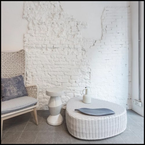 Table Basse Outdoor 30 - Panda 11, inspiration ethnique - Pacific Compagnie.