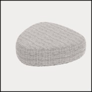 Table Basse Outdoor 30 - Panda 11, aspect tressé - Pacific Compagnie.