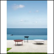 Table Basse Outdoor  30 - Brise 56 - Woven outdoor coffee table - Pacific Compagnie.