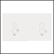 Table Basse 30 - Heiko 43 - Small outdoor table - Pacific Compagnie.