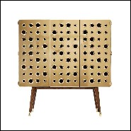 Armoire Bar 157 - Golden Doors - Portes dorées - Pacific Compagnie.