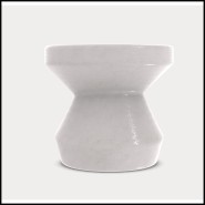 Table d'Appoint /Pouf Outdoor 30 - Inout 47 - Empilable - Pacific Compagnie.