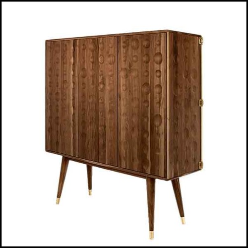Armoire Bar 157 - Golden Doors - Bar design - Pacific Compagnie.