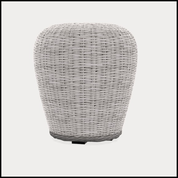 Table d'Appoint/ Pouf Outdoor 30 - Panda 13 | Side Table/ Pouf Outdoor 30 - Panda 13 - Versatile ottoman - Pacific Compagnie.