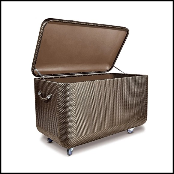 Coffre 105 - La Malle | Trunk 105-LA MALLE - Stylish La Malle trunk - Pacific Compagnie.