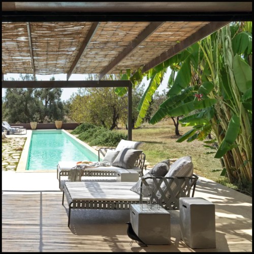 Table d'Appoint/ Pouf Outdoor 30 - Inout 41 - Design - Pacific Compagnie.