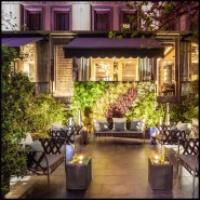 Table d'Appoint/ Pouf Outdoor 30 - Inout 41 | Side Table /Ottoman Outdoor 30 - Inout 41 - Weather-resistant Inout 41 - Pacific C