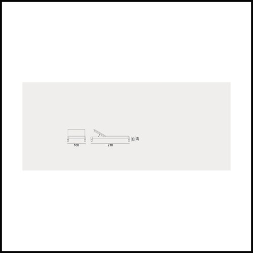 Lit de repos 30 - Jeko 81 - Teinte chaleureuse - Pacific Compagnie.