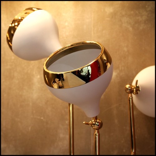 Lampadaire PC - White Lounge - Lumineux - Pacific Compagnie.