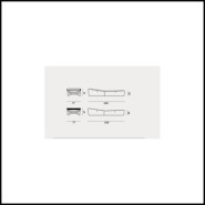 Lit de piscine 30 - Inout 884 | Day-Bed 30 - Inout 884 - Durable Inout 884 lounger - Pacific Compagnie.