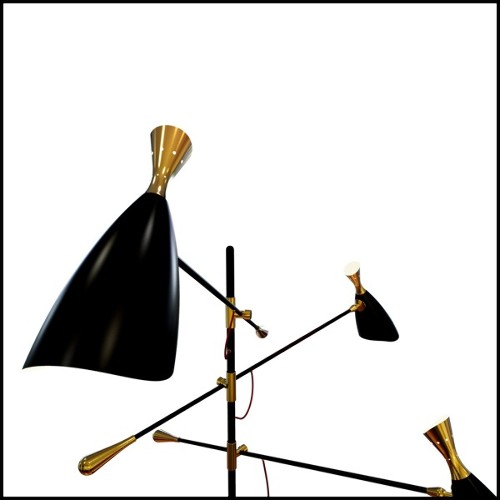 Lampadaire PC - Black Lounge - Moderne - Pacific Compagnie.