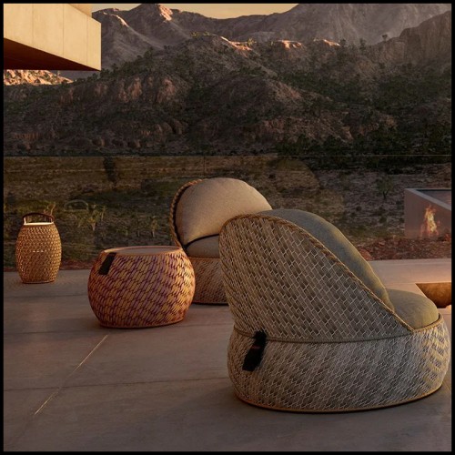 Table d'appoint Bahamas 105 - Dala | Side table Bahamas 105 - Dala - Dala side table for patio - Pacific Compagnie.