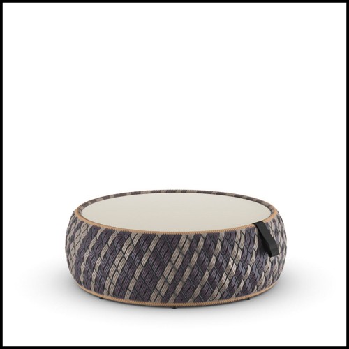 Table basse Bahamas 105 - Dala - Design tressé - Pacific Compagnie.