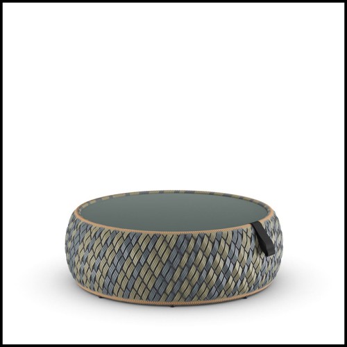 Table basse Bahamas 105 - Dala | Coffee table Bahamas 105 - Dala - Round Dala coffee table - Pacific Compagnie.