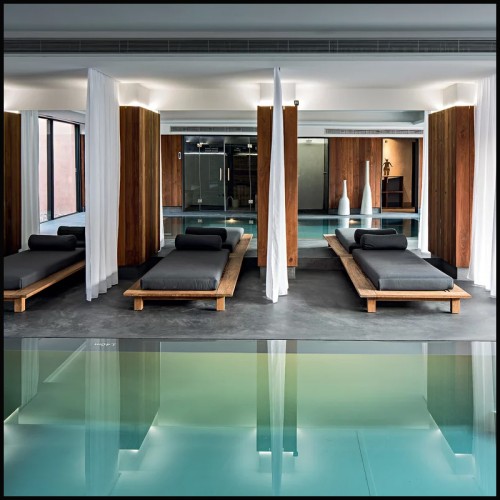 Lit de Piscine 30 - Inout 81 | Day-Bed 30 - Inout 81 - Inout 81 poolside seating - Pacific Compagnie.