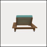 Lit de Piscine 30 - Inout 81 - Bain de soleil luxe - Pacific Compagnie.