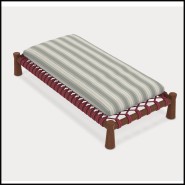 Lit de repos 30 - Guna 01 | Charpoy/Day Bed 30 - Guna 01 - Woven daybed - Pacific Compagnie.