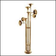 Lampadaire PC- Brass & Gold Plated