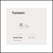 Fauteuil à Bascule Outdoor 30 - Inout 809 - Bascule design - Pacific Compagnie.