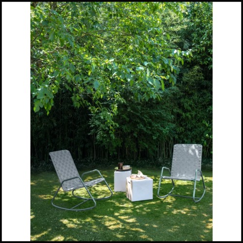 Fauteuil à Bascule Outdoor 30 - Inout 809 | Rocking Chair Outdoor 30 - Inout 809, durable design - Pacific Compagnie.