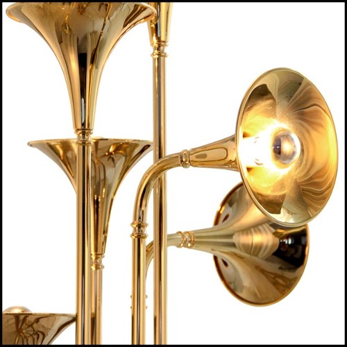 Floor lamp PC - Brass & Gold Plated