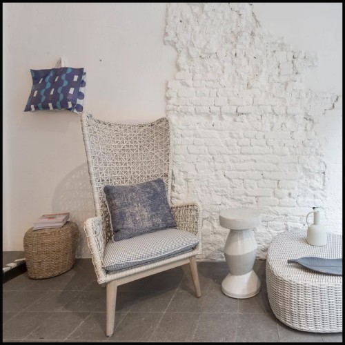 Bergère 30 - Panda 19 | Bergere Armchair 30 - Panda 19, living area - Pacific Compagnie.