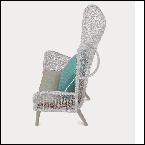 Bergère 30 - Panda 19 | Bergere Armchair 30 - Panda 19, classic chair - Pacific Compagnie.