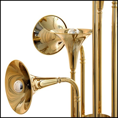 Floor lamp PC - Brass & Gold Plated