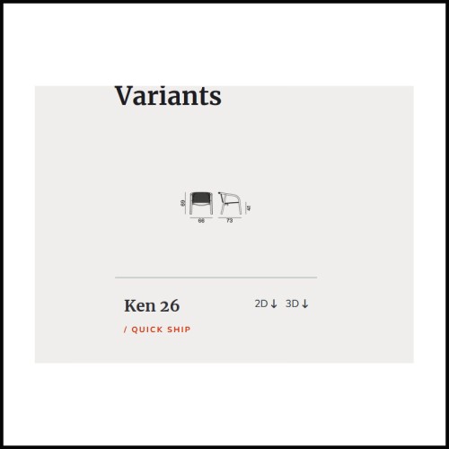 Fauteuil Outdoor 30 - Ken 26, teck - Pacific Compagnie.