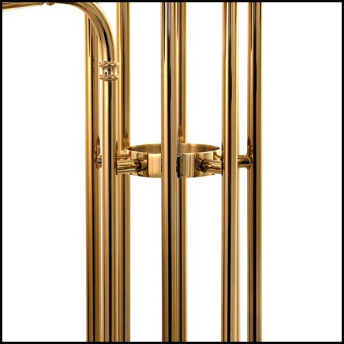 Lampadaire PC - Brass & Gold - Style - Pacific Compagnie.