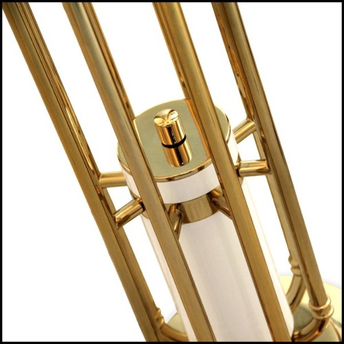 Lampadaire PC- Brass & Gold Plated